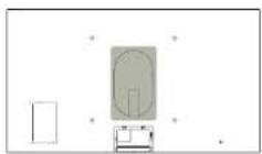 SAMSUNG LH55QHHPLGC - Montieren der Wandhalterung - 1