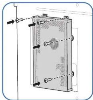 SAMSUNG LH49DCHPLGC - Netzwerkbox befestigen (separat erhältlich) - 4