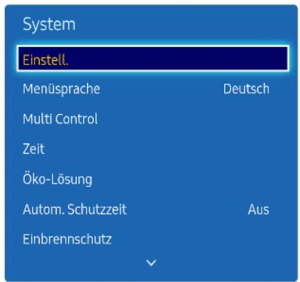SAMSUNG LH49DCHPLGC - Einstell. - 1