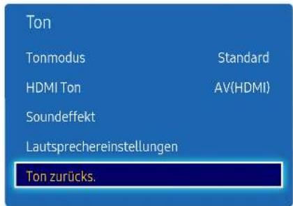 SAMSUNG LH49DCHPLGC - Ton zurücks. - 1