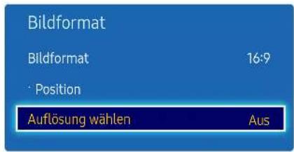 SAMSUNG LH49DCHPLGC - Auflösung wählen - 1