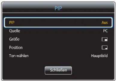 SAMSUNG LH40DHEPLGC - PIP Einstellungen - 1