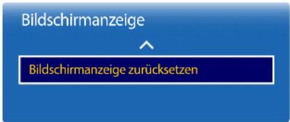 SAMSUNG LH40DHEPLGC - Bildschirmanzeige zurücksetzen - 1
