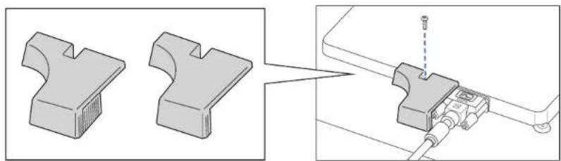 SAMSUNG LH40DHEPLGC - Buchsenabdeckung verwenden - 2