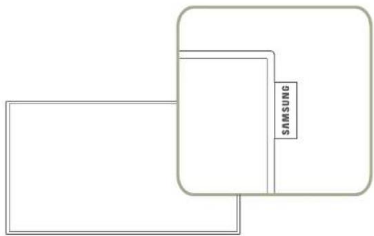 SAMSUNG LH40DHEPLGC - Abstandslogo - 1