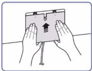 SAMSUNG LH55QMHPLGC - Anschlussanleitung für Stromkabel - 4