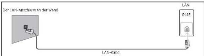 SAMSUNG LH55QMHPLGC - Verbinden mit einem kabelgebundenen Netzwerk (LAN) - 3