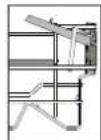 WHIRLPOOL WIC 3B19 UK N - FOLDABLE FLAPS WITH ADJUSTABLE POSITION - 2