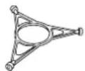 WHIRLPOOL AMW 450/1 WH - TURNTABLE SUPPORT - 1