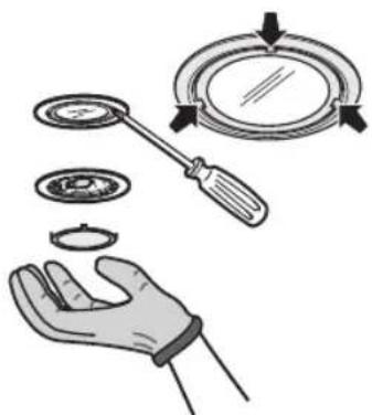 WHIRLPOOL AKR 554/1 IX - IMPORTANT: Replace using 20W max G4 halogen bulbs only. - 1