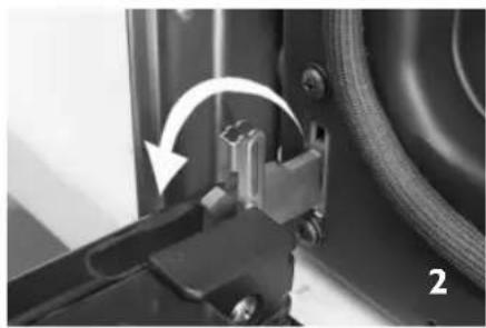 WHIRLPOOL AKP 120/IX/02 - Changing the rear oven lamp bulb: - 2