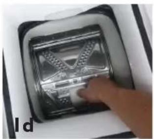 WHIRLPOOL AWE 5215 - Loading the laundry - 4