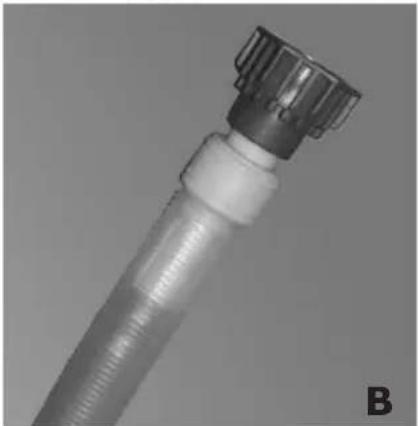 WHIRLPOOL AWE 5215 - Water inlet hose (A, B or C, depending on model) - 1