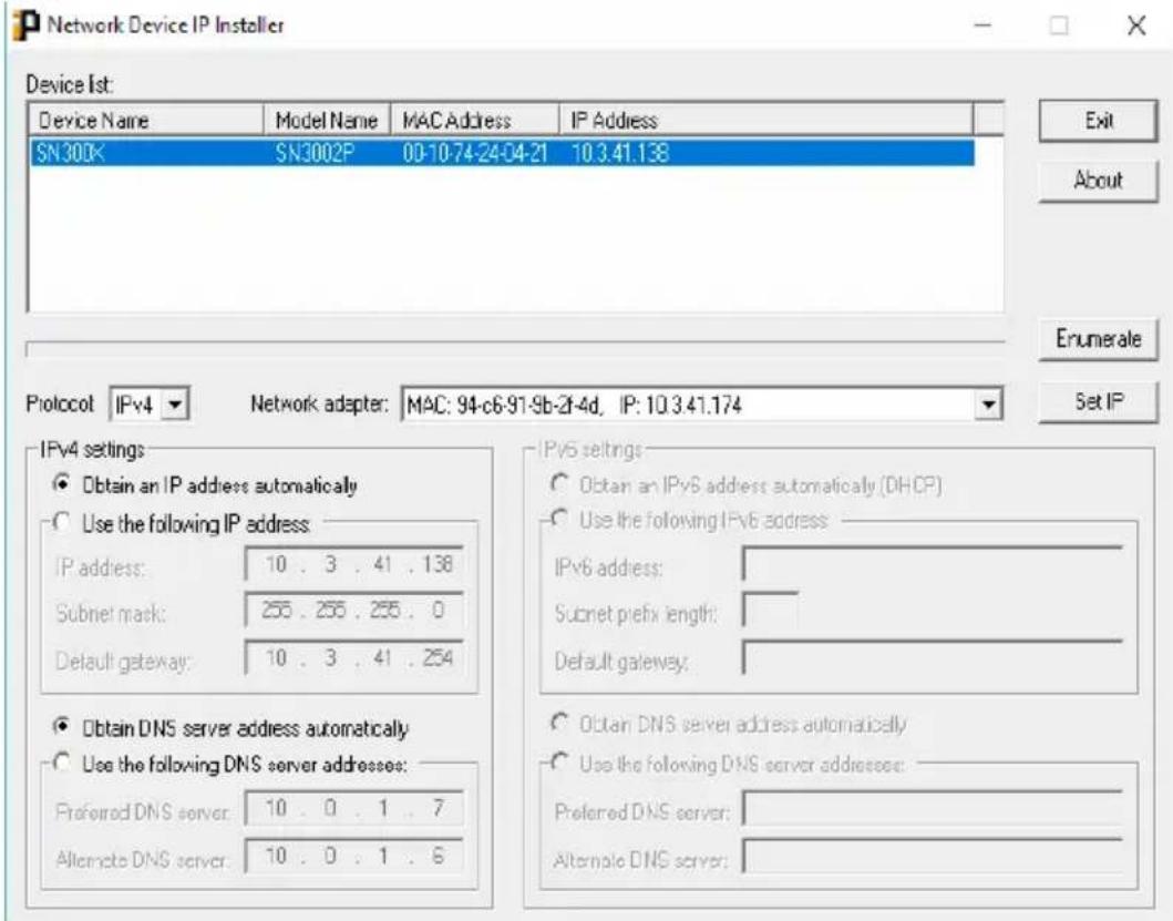ATEN SN3001 - IP Installer Utility - 1