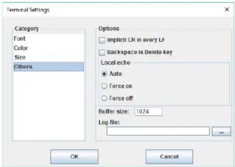 ATEN SN3001 - Terminal Settings - 1