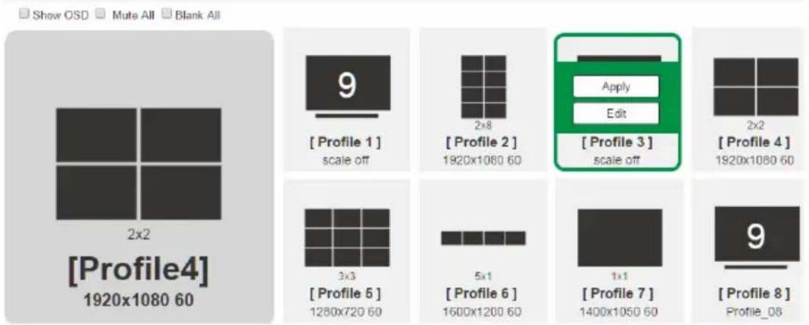 ATEN VM5808H - Adding/Playing a Profile - 11