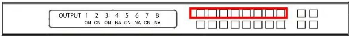 ATEN VM5808H - Output Status - 3