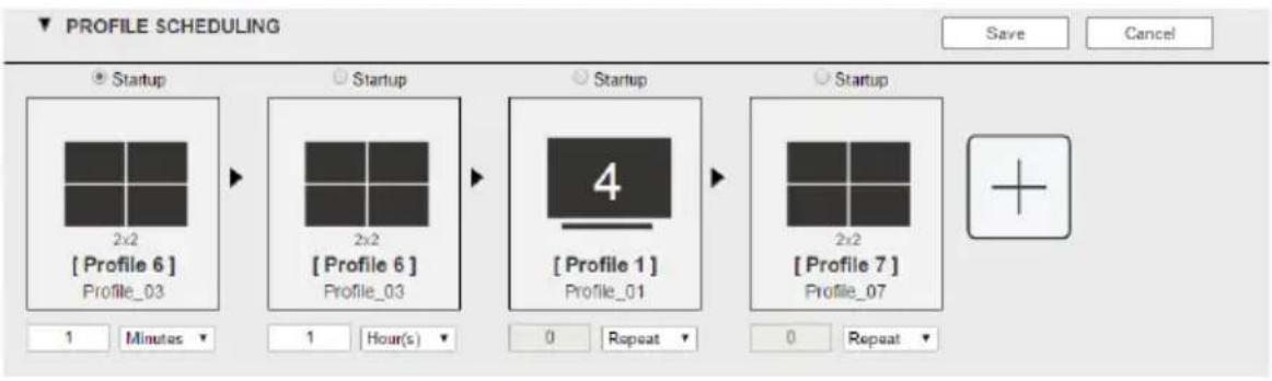 ATEN VM5808H - Profile Scheduling - 2