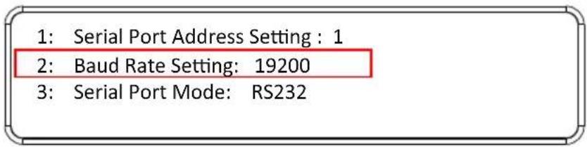 ATEN VM3250-AT-G - Baud Rate - 1