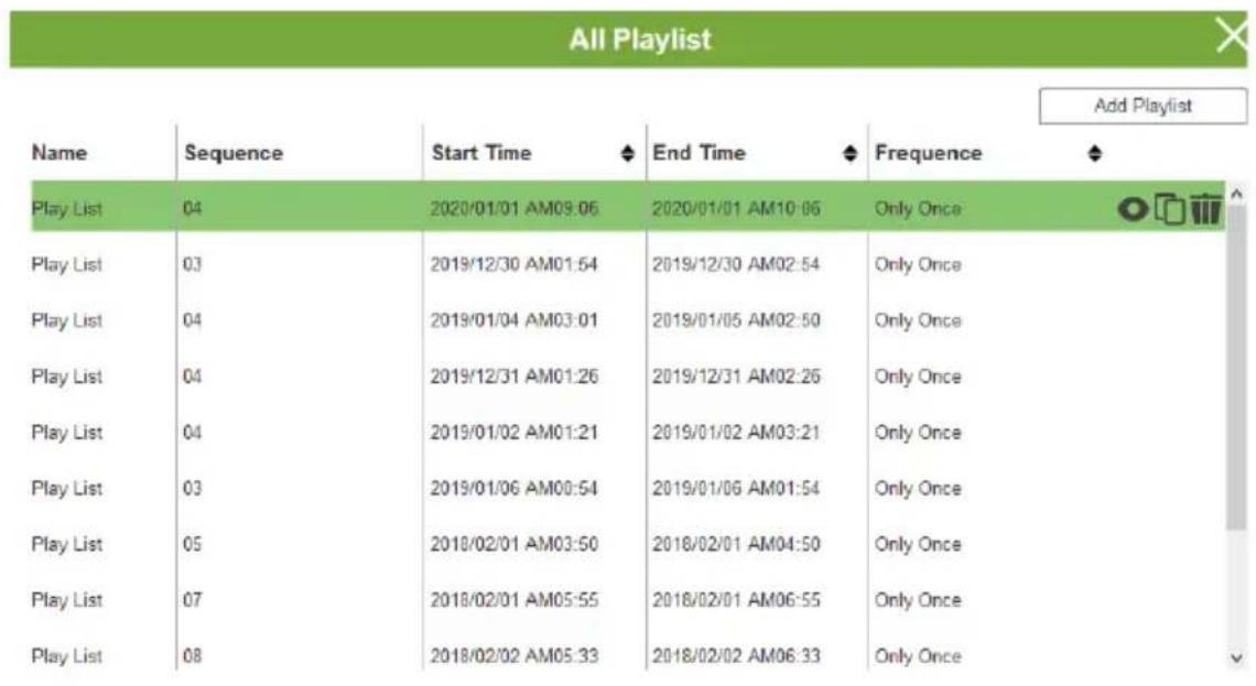 ATEN VM3250-AT-G - Editing, Removing, or Copying Profile Playlists - 1