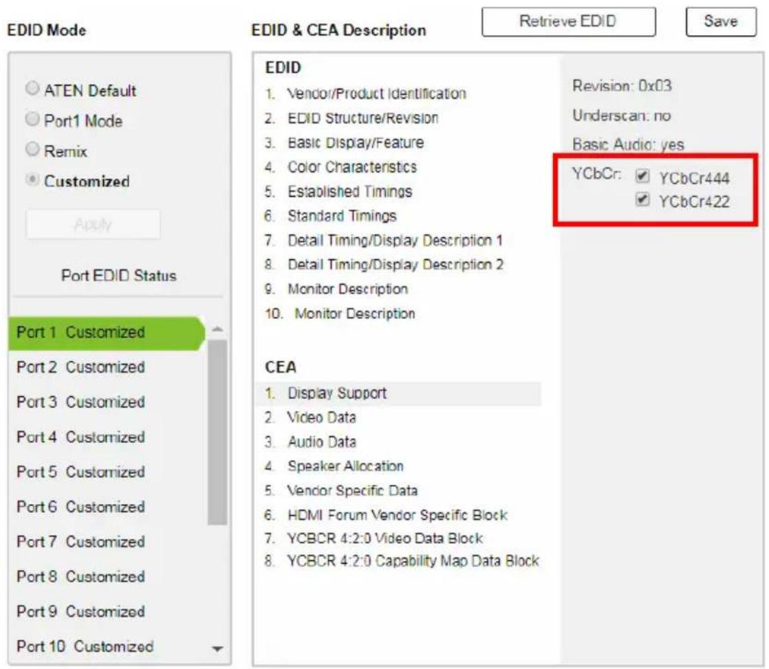 ATEN VM3250-AT-G - Display Support - 1