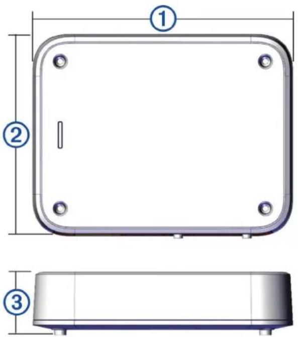 Fusion Apollo MS-AP61800 - Dimensions - 1