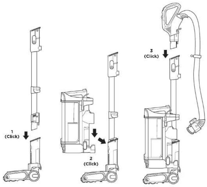 SHARK DuoClean Powered Lift-Away NZ850UKT - MAIN UNIT - 2