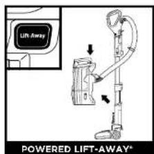 SHARK Powered Lift-Away NV620UKT - MAIN UNIT - 7