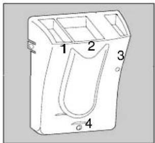 ZANUSSI ZWT 3001 - The detergents dispenser - 1