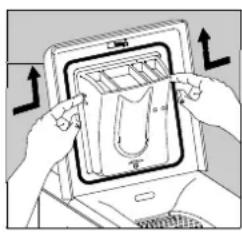 ZANUSSI ZWT 3001 - The detergents dispenser - 1