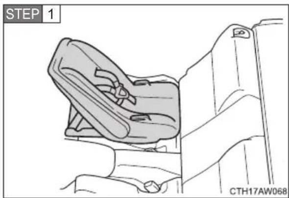 SUBARU BRZ (2014) - ■ Rear facing — Infant seat/convertible seat - 1