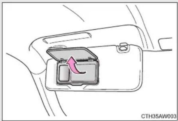 SUBARU BRZ (2014) - Vanity mirrors - 1