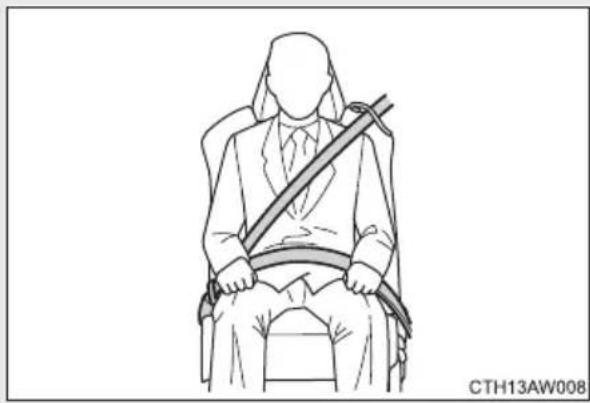 SUBARU BRZ (2014) - ■ Correct use of the seatbelts - 1