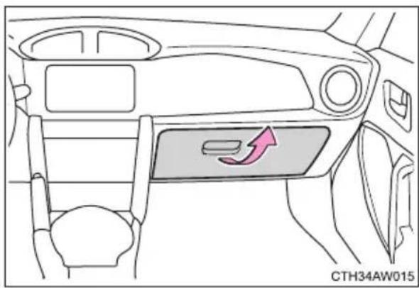 SUBARU BRZ (2014) - Glove box - 1