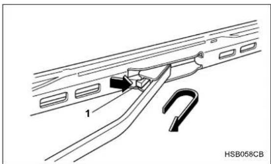 SUBARU Legacy GT (2004) - ■ Replacement wiper blade assembly - 1