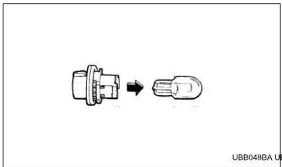 SUBARU Legacy GT (2004) - ▼ Brake/tail and rear turn signal light bulbs - 4