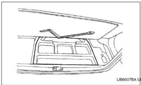 SUBARU Legacy GT (2004) - CAUTION - 2