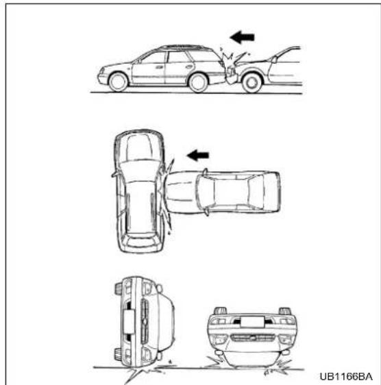 SUBARU Legacy GT (2004) - CAUTION - 4