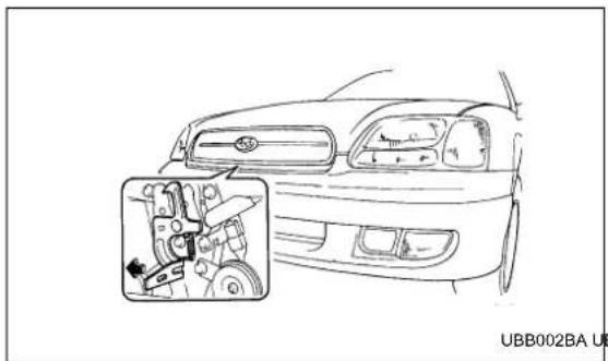 SUBARU Legacy GT (2004) - Engine hood - 2