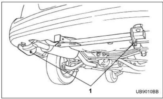 SUBARU Legacy GT (2004) - CAUTION - 4