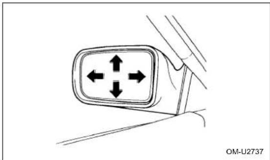 SUBARU Legacy GT (2004) - ▼ Adjusting mirrors - 1