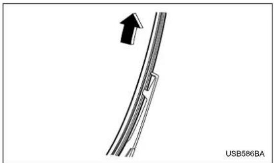 SUBARU Legacy GT (2004) - ■ Replacement wiper blade rubber - 6