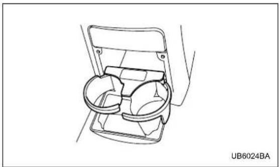 SUBARU Legacy GT (2004) - ■ Front cup holder - 3