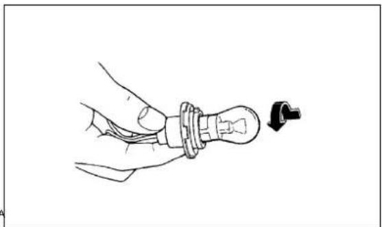 SUBARU Legacy GT (2004) - ▼ Brake/tail and rear turn signal light bulbs - 5