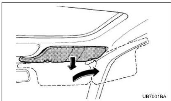 SUBARU Legacy GT (2004) - ■ Cargo area light (if equipped) - 5