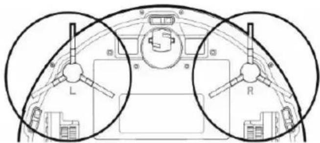 TESLA RoboStar iQ100 r - STRANSKE ČISTILNE ŠČETKE - čistite 1x na teden - 1