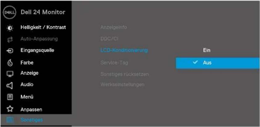 DELL E2422H - Auf das OSD-Menü zugreifen - 62