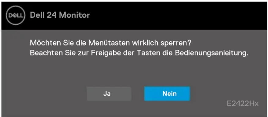 DELL E2422H - OSD-Warnmeldungen - 3
