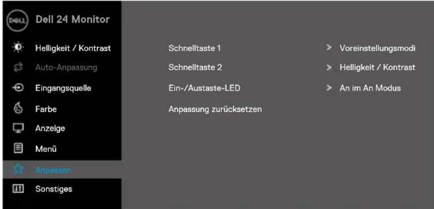 DELL E2422H - Auf das OSD-Menü zugreifen - 49