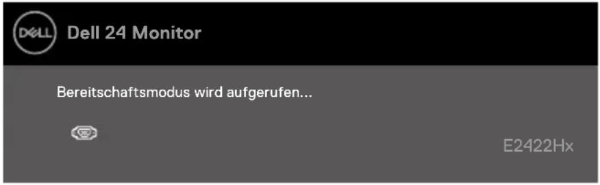 DELL E2422H - OSD-Warnmeldungen - 8